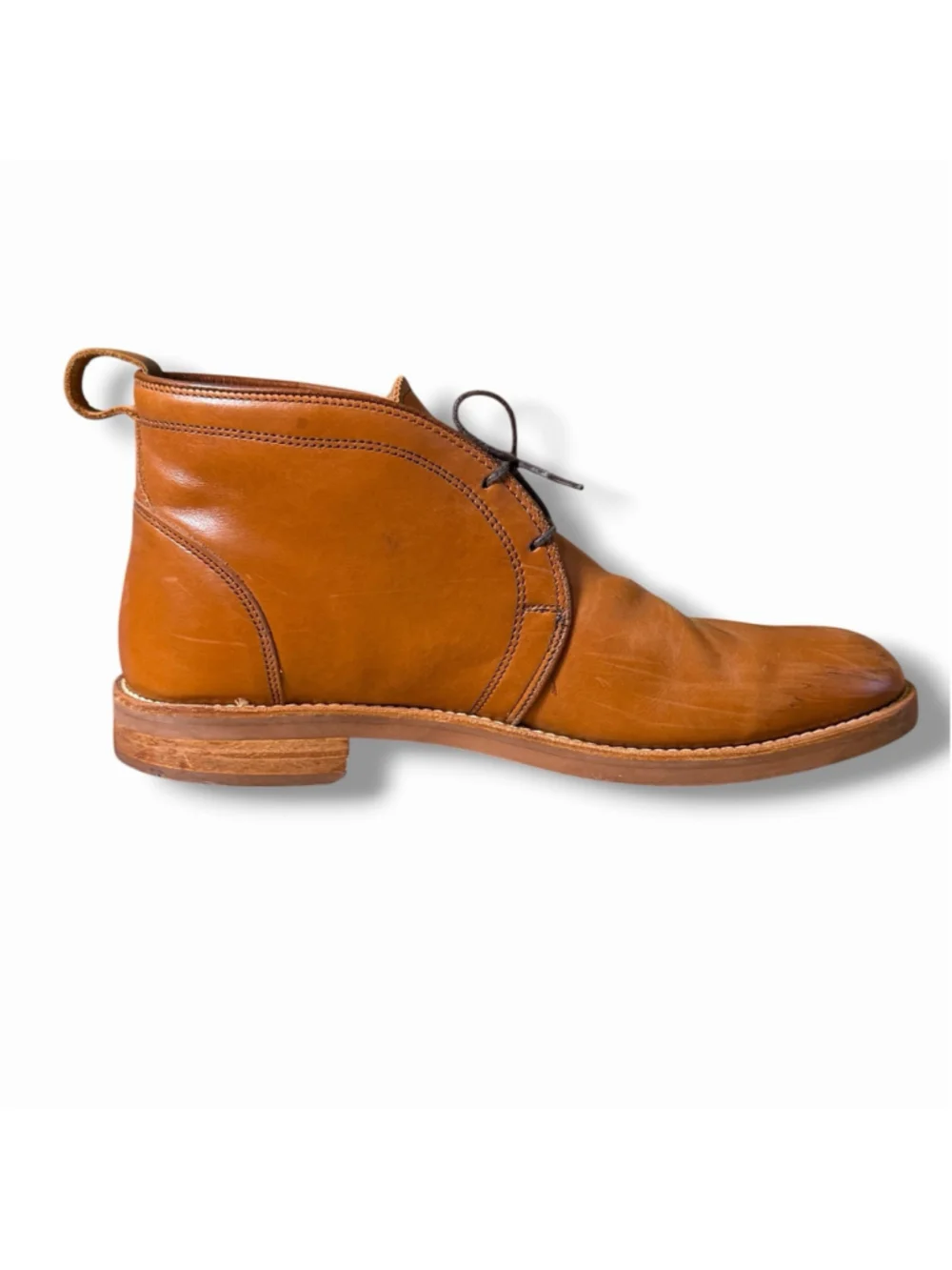 Allen Edmonds Nomad Chukka Boot Mens Size 9.5 B Tan Spice Port Washington